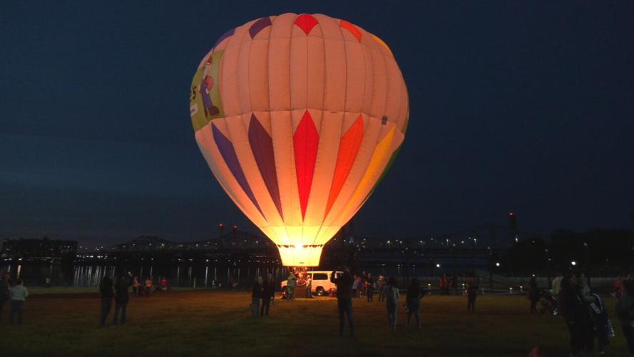 Balloon Glow 1 of 2 on 4-25-24