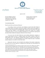 Attorney General Beshear letter demanding "sick out" subpoenas be rescinded