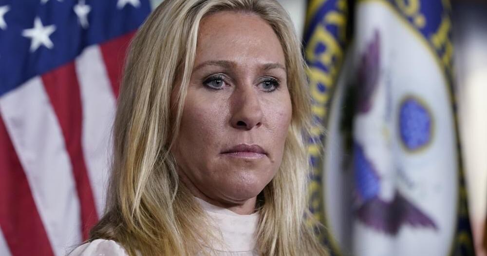 Marjorie Taylor Greene of Georgia says she is resigning from Congress in January