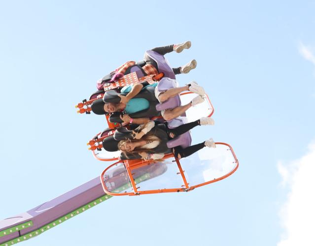 Ride at the Midway at the Kentucky State Fair