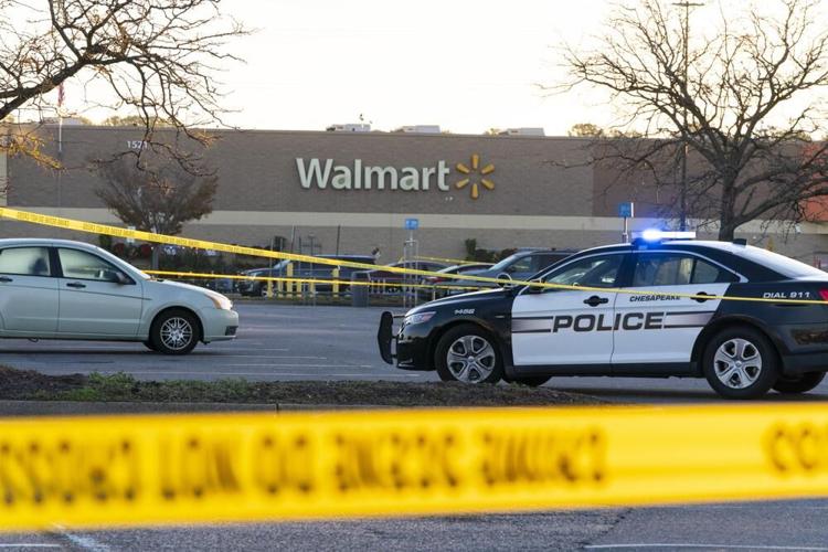 Virginia Walmart Shooting Scene Daylight