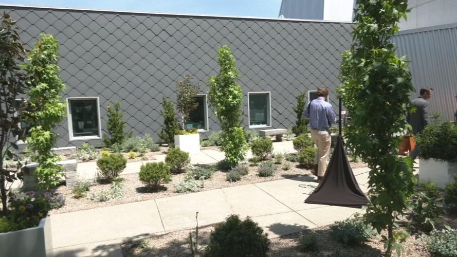 Old National Bank Community Healing Garden unveiled 5-8-24