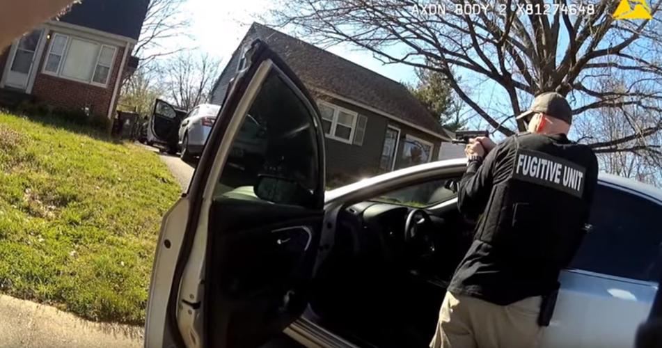 Body camera footage shows 3 LMPD officers shooting man wanted in stabbing of pregnant woman