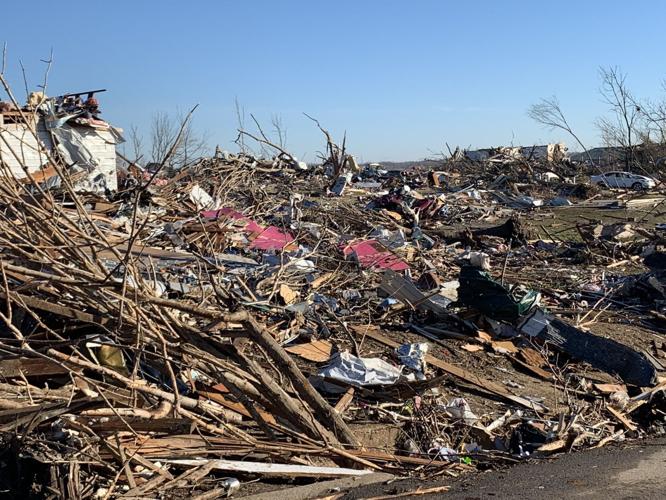 Dawson Springs tornado damage