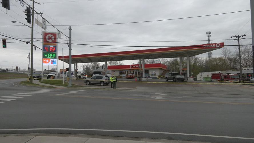 Circle K crime scene - April 4, 2022