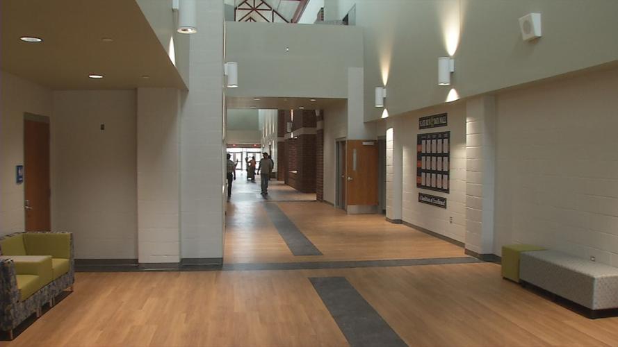 New Slate Run Elementary Hallway