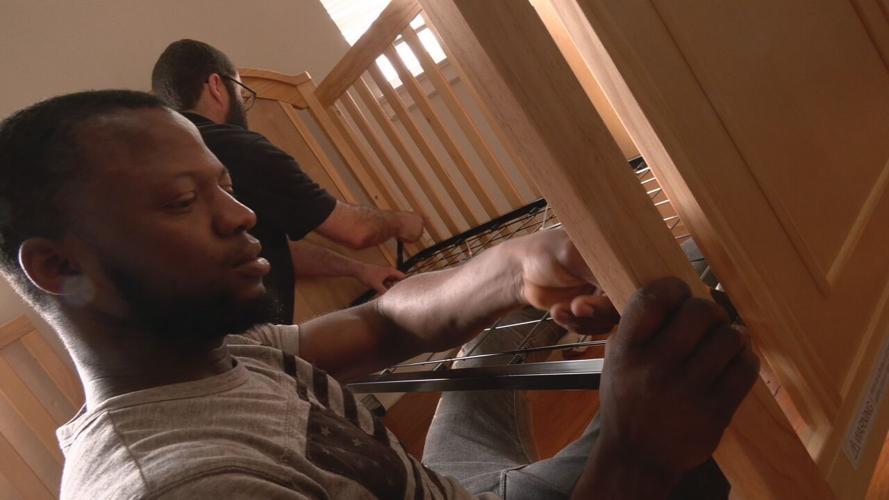 CATHOLIC CHARITIES OF LOUISVILLE BUILDS CRIB