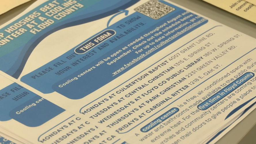 Floyd County cooling center form