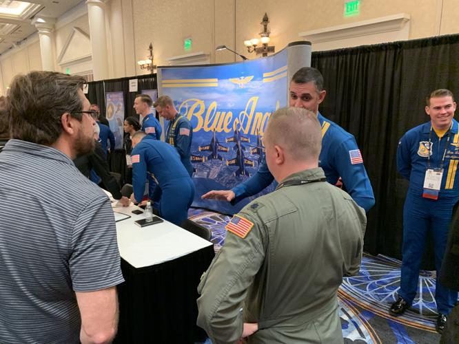 Airshow convention at Caesar's in Las Vegas