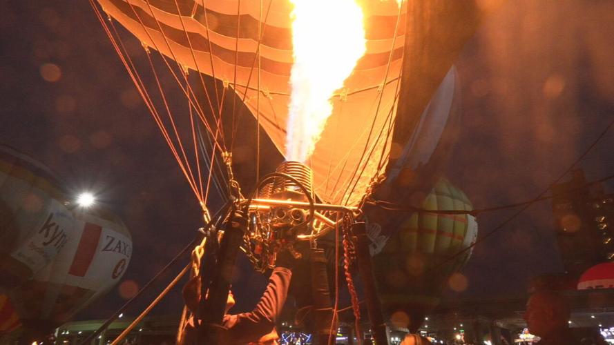 Balloon Glow 1 of 2 on 4-25-24