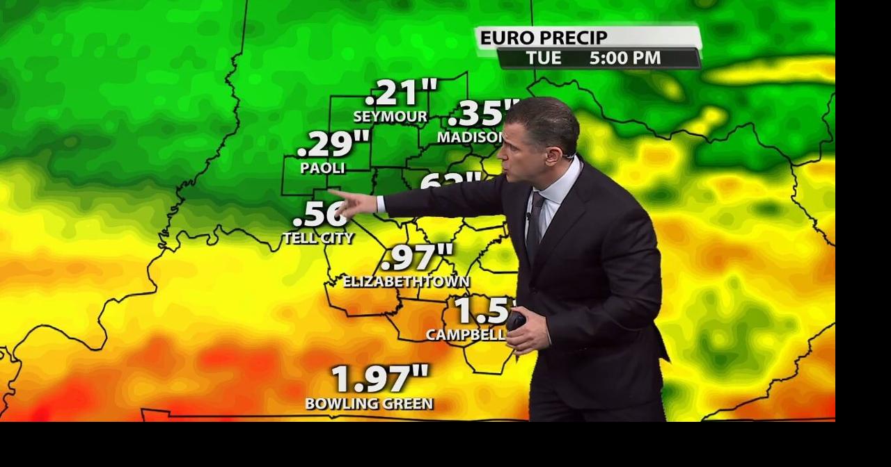 WDRB Meteorologist Marc Weinberg's Louisville weather forecast for(01)