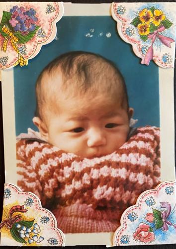 EmmaRose Strybel as a baby