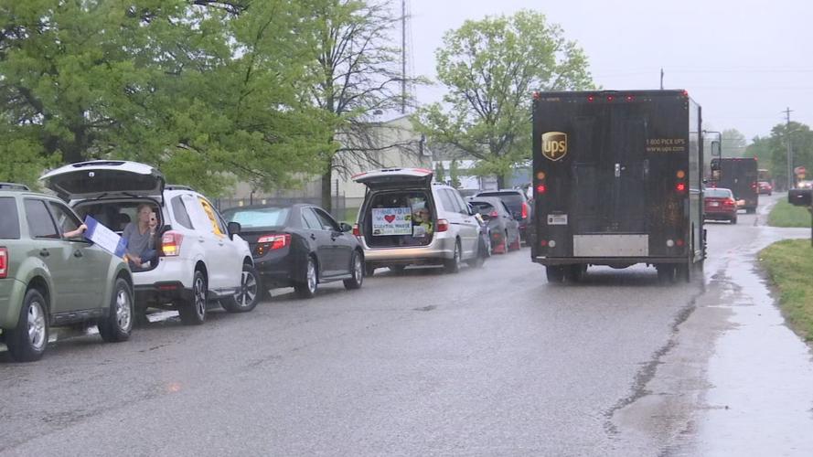 April 23, 2020 parade to show appreciation for UPS Clarksville employees during COVID-19 pandemic