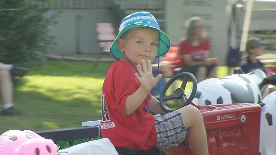 Fourth of July celebration in Pekin, Indiana