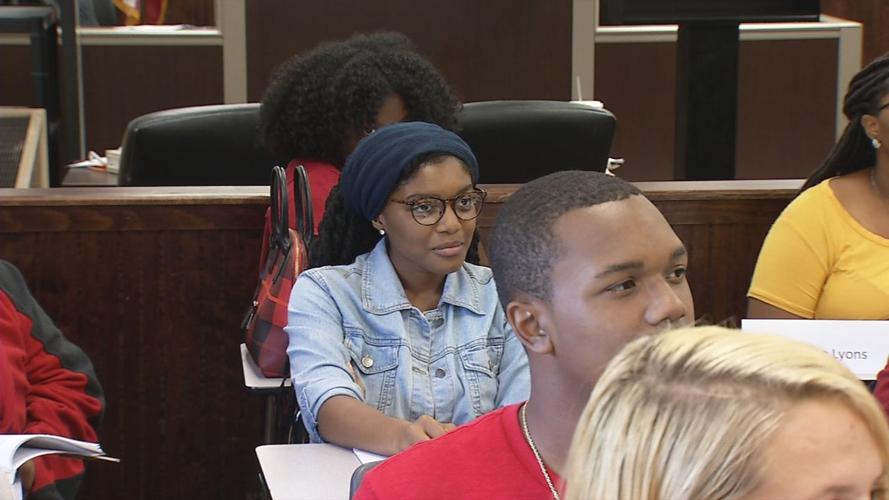 Students in Central High School