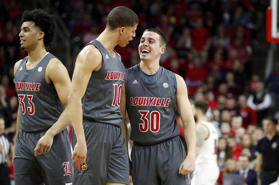 Bozich Louisville Mcmahon Shoot Past Nc State 77 57 Sports