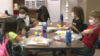Students Wearing Masks