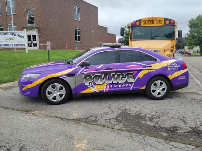 Dawson Springs SRO police vehicle
