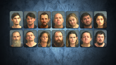 Harrison County Indiana drug bust mug shots - 12.12.24