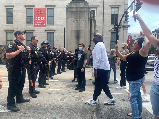 Second Street Bridge Protesters