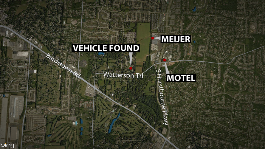 Map Hurstbourne and Watterson Trail