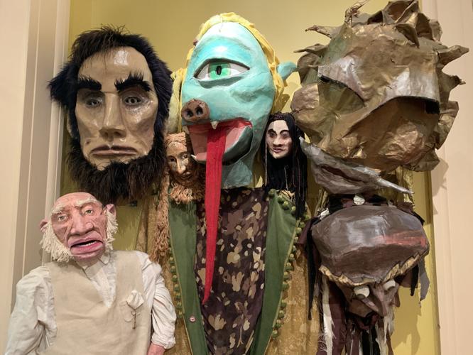 Squallis Puppeteers: Abe Lincoln and others