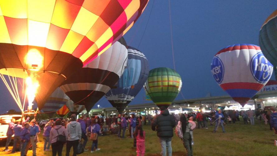 Balloon Glow 1 of 2 on 4-25-24