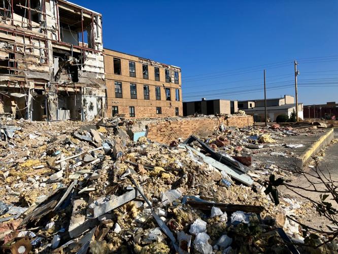 Last building damaged by Mayfield tornadoes torn down