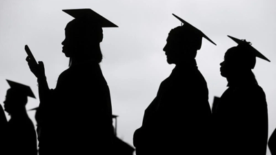 Graduates at Graduation