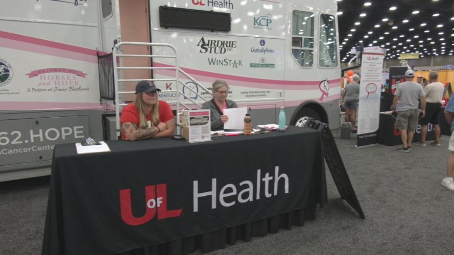 Kentucky State Fair-UofL Health booth