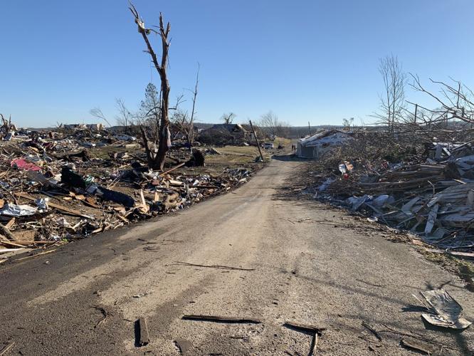Dawson Springs tornado damage