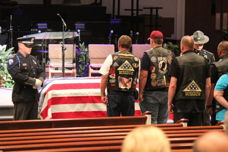 Funeral service and procession for Bardstown Police Ofc. Jason Ellis on May 30, 2013