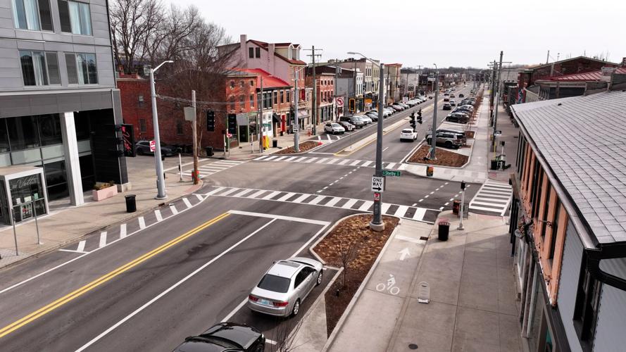 NuLu Streetscape project drone