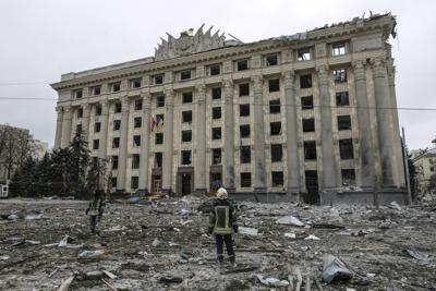 UKRAINE - DAMAGE IN KHARKIV - AP 3-1-2022 .jpeg