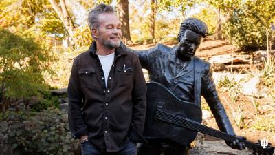 John Mellencamp statute at Indiana University.jfif