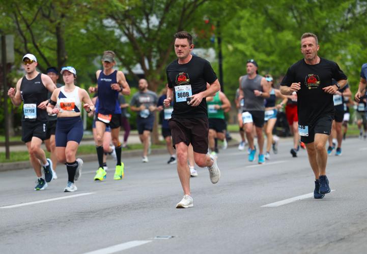 Bobby Cooper and Louisville Fire run in marathon.JPG