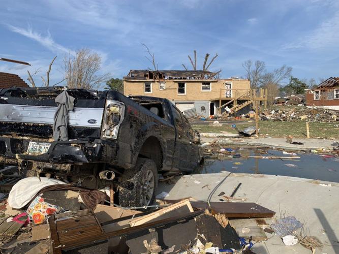 Nashville Tornado Damage