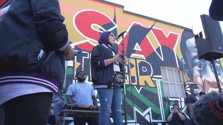 Linda Sarsour, the co-founder of Until Freedom