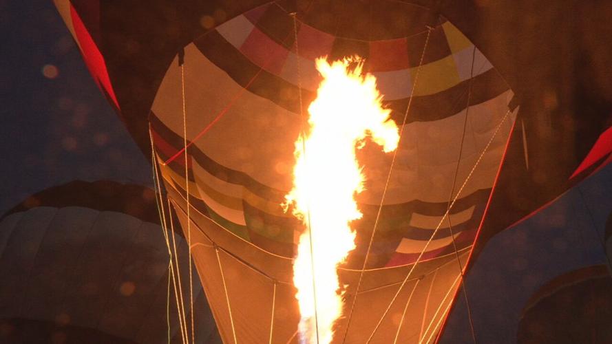 Balloon Glow 1 of 2 on 4-25-24