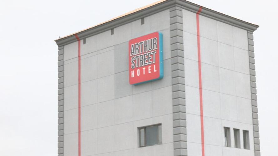 Arthur Street Hotel Sign