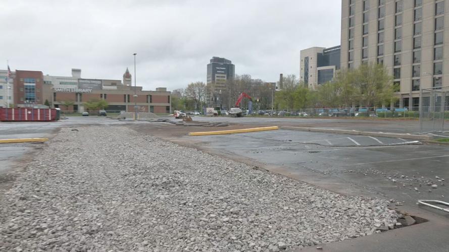 JCTC downtown Louisville campus construction 4-9-24