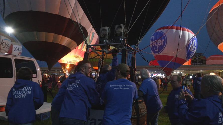 Balloon Glow 1 of 2 on 4-25-24