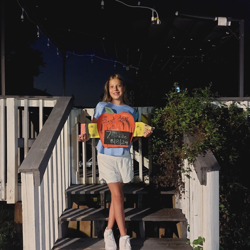 Beth Steenbergen Edds' 7th Grader