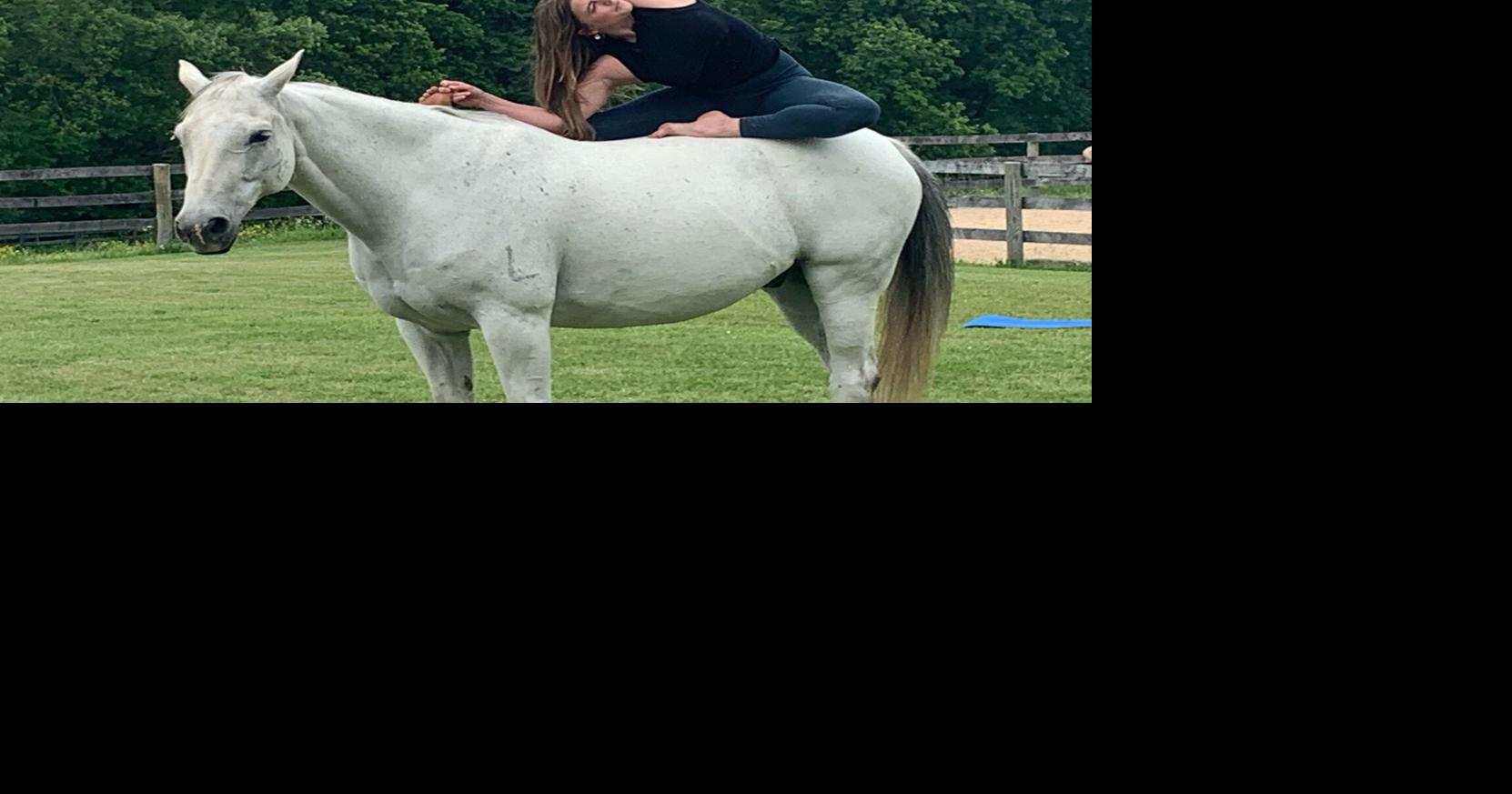 ‘Namast-neigh’ I Horse Yoga retreat piques interest in Kentucky