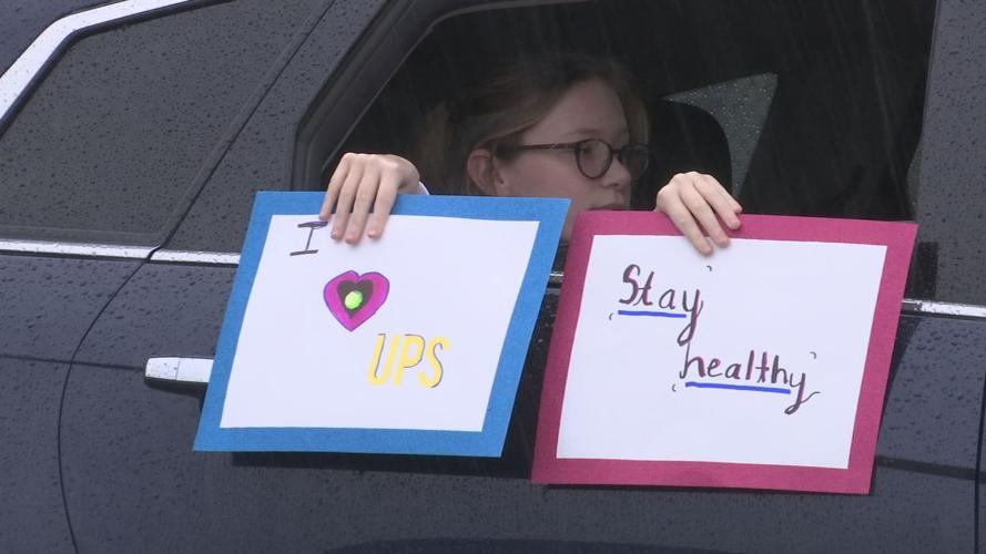 April 23, 2020 parade to show appreciation for UPS Clarksville employees during COVID-19 pandemic