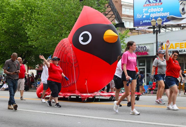 UofL Health bird in Pegasus Parade.JPG