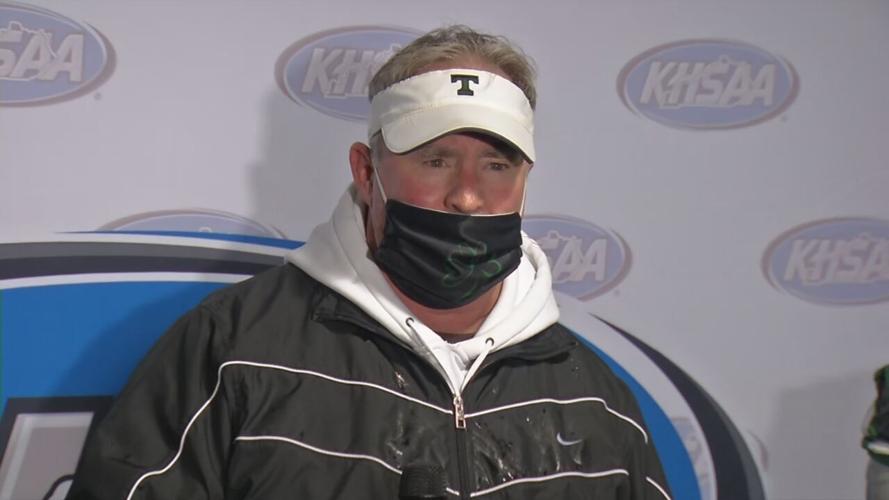 Trinity football coach Bob Beatty