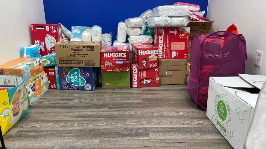 Diapers at Zora's Cradle