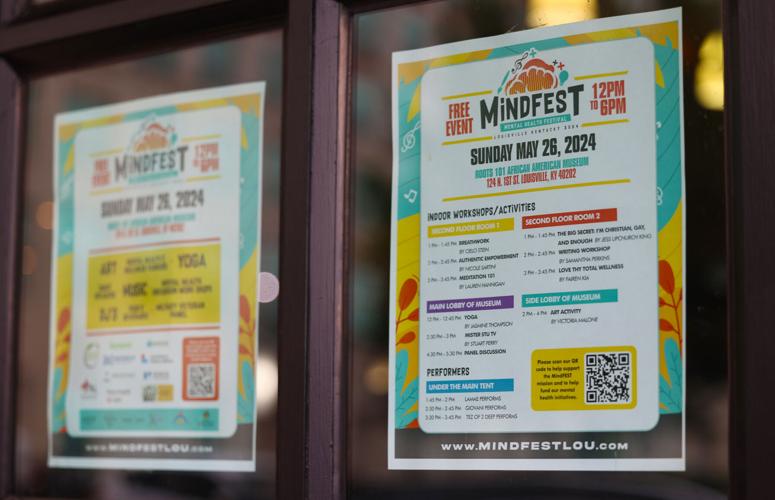 Mindfest signage on door.JPG
