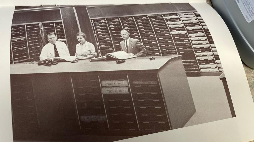 Floyd County city-county government building 1961 opening booklet 2-Recorder's office.jpg